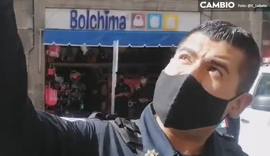 Poli de Lalo se pone lépero con los medios durante rescate de Vanessa (VIDEO)