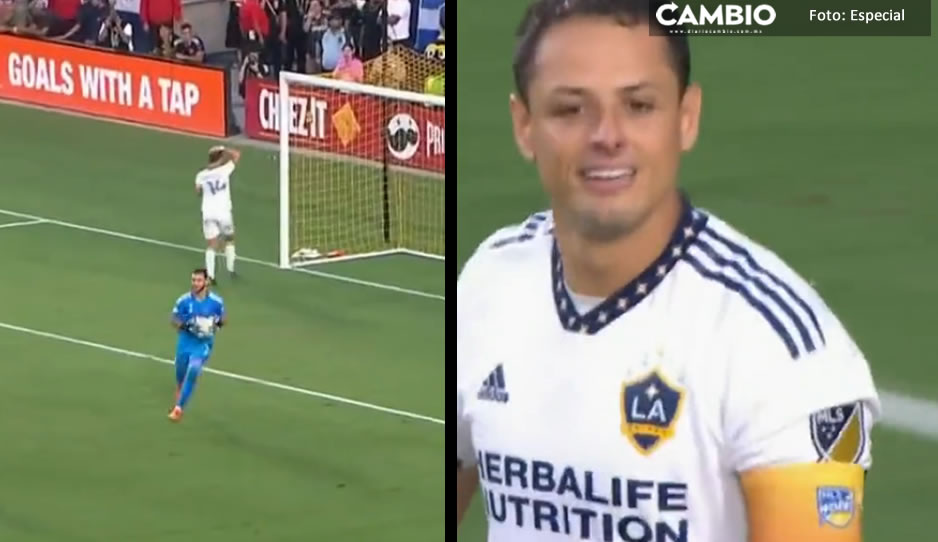 ¡Qué oso! Chicharito falla penalti que pudo dar el triunfo al LA Galaxy (VIDEO)