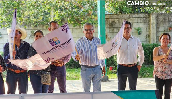 Ayuntamiento de Huauchinango arranca construcción de aula didáctica en Primaria Adolfo López Mateos