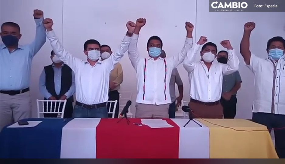 PRI, PAN, PRD y PT firman pacto de civilidad en Izúcar; buscan elecciones transparentes