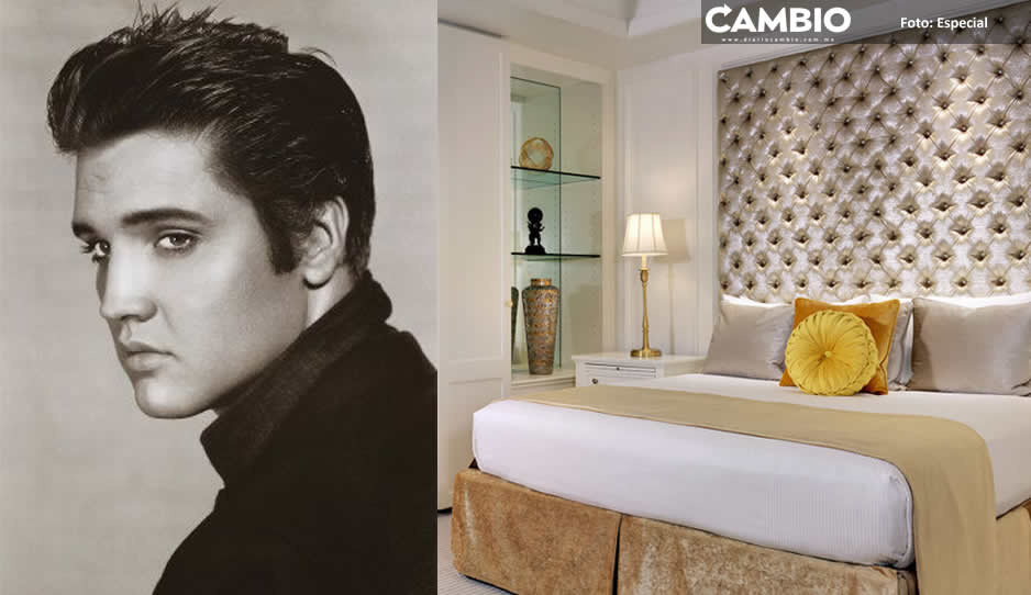 ¡INCREÍBLE! Esta es la lujosa habitación donde Elvis Presley pasó sus últimos días  (VIDEO)