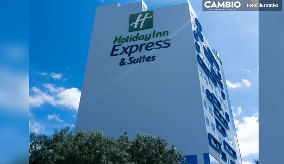 ¡Qué susto! Balean hotel Holiday Inn Express Angelópolis