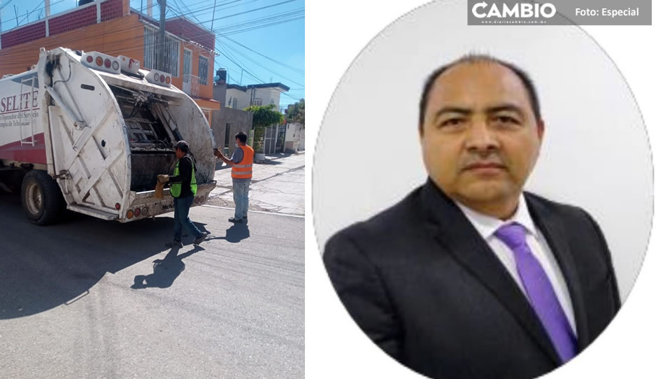 Nombran a Joel Paz como nuevo titular del Servicio de Limpia en Tehuacán