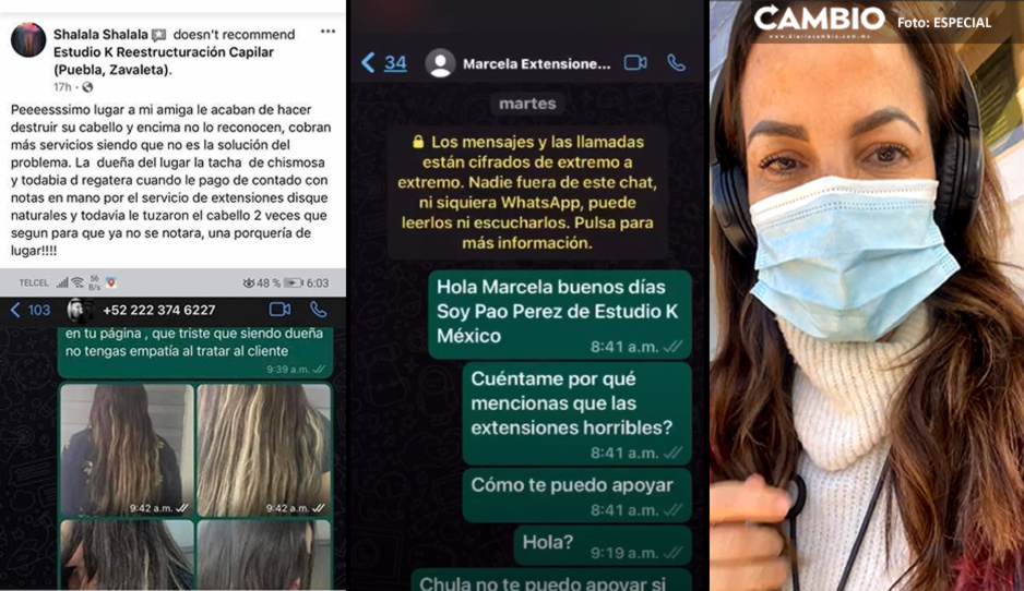 Ahora queman a Estudio K por destrozar cabello de poblana; due&ntilde;a acusa que no pudo comprar extensiones (VIDEO)