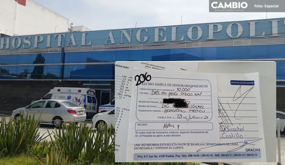 Otro abuso del Hospital Angelopolitano: cobra 18 mil pesos a familia por internar dos días a su bebé