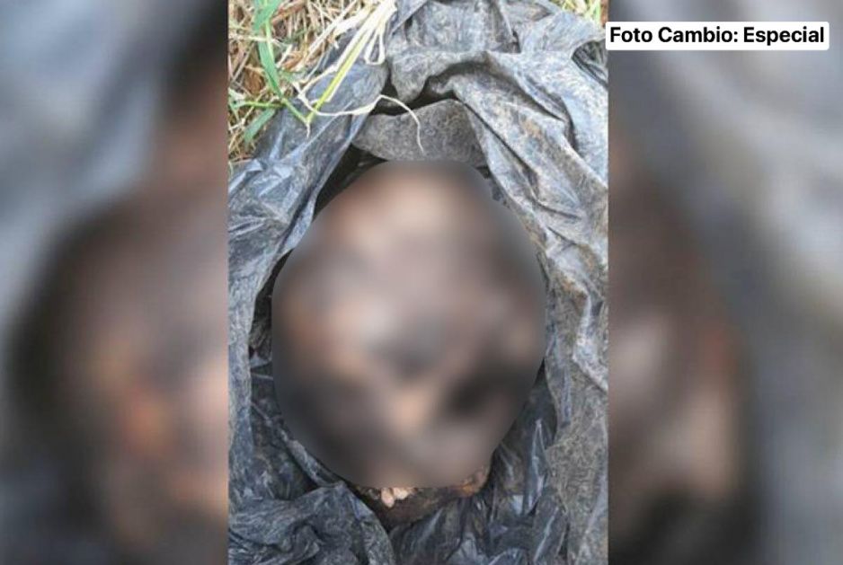 Huauchinango maldito: hallan cráneo humano en cancha de futbol (FUERTE FOTO)