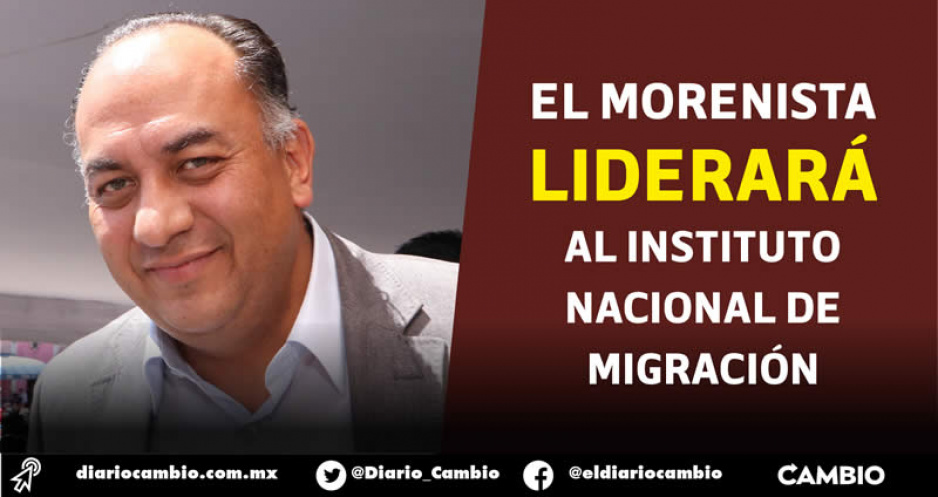 David Méndez es designado delegado de Migración en Puebla