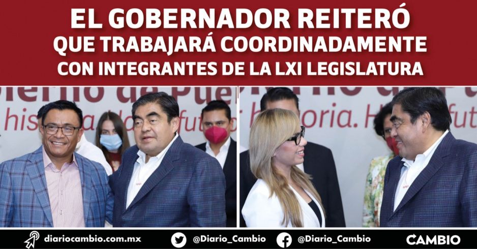 Barbosa se reúne con dirigentes y diputados locales electos de JHH (FOTOS)