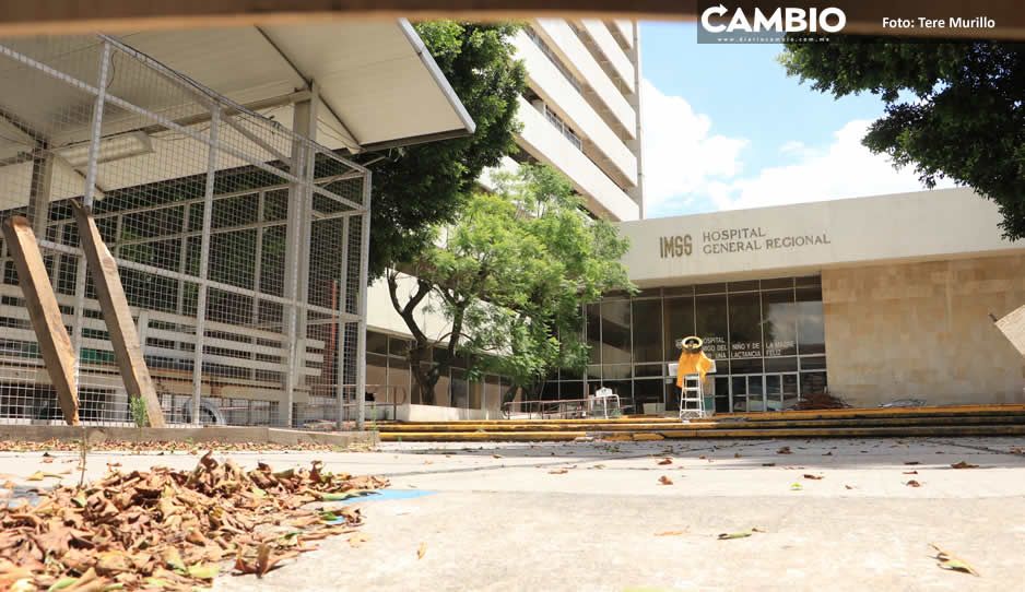 El IMSS engañó a los poblanos: no han iniciado obras en Hospital de San Alejandro (FOTOS Y VIDEOS)