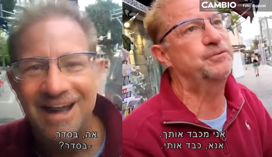 VIDEO: El depredador sexual Andrés Roemer asecha a sus víctimas como Andrés Rosemberg en Israel