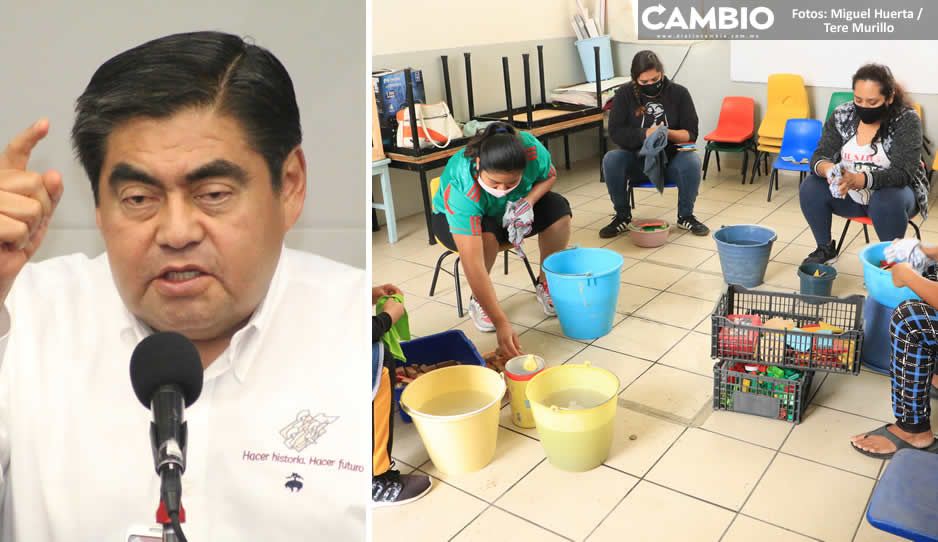 Llegada de tercera ola de COVID no frena el regreso a las clases presenciales: MBH (FOTOS Y VIDEOS)