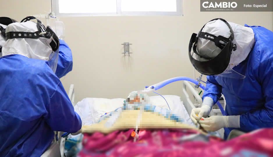 Puebla y cinco estados más superan el 75% en ocupación hospitalaria