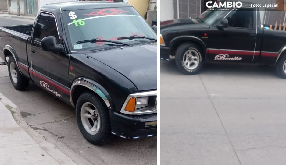 Amargo despertar: Se roban camioneta afuera de su domicilio en barrio de Quecholac