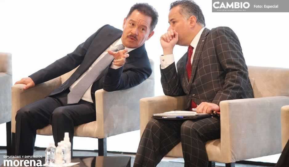 Nacho Mier recibe a Santiago Nieto y Rogelio Ramírez en el último día de reunión Plenaria