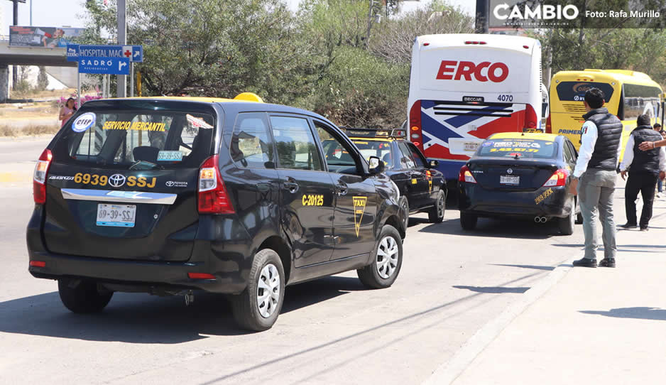 Cacería de SMT vs taxis piratas; hará operativo para verificar que estén dados de alta en apps