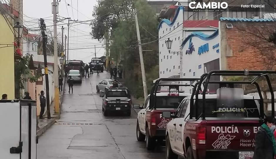 Zacatlán tierra de nadie: Delincuentes desatan balacera contra ministeriales para impedir cateo
