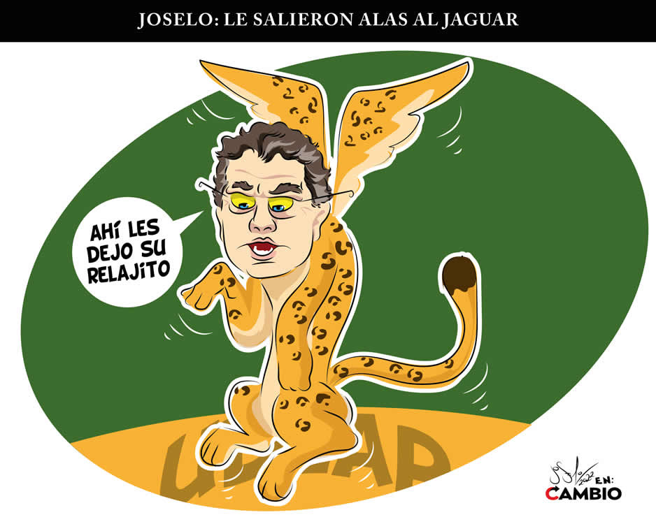 Monero Joselo: LE SALIERON ALAS AL JAGUAR