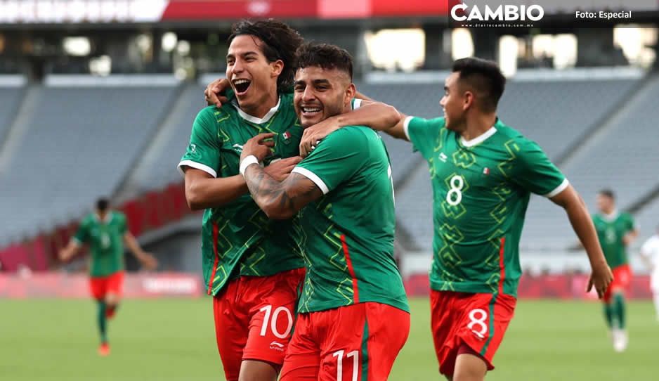 México golea 4-1 a Francia e ilusiona con el oro en  Juegos Olímpicos