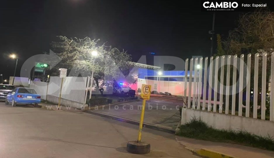 ¡Noche de terror! Balacera deja un guardia herido en el Hospital General de Zacatlán