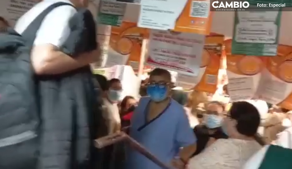 Trabajadores del IMSS San José se manifiestan; rechazan imposición de Sander Salgado (VIDEO)
