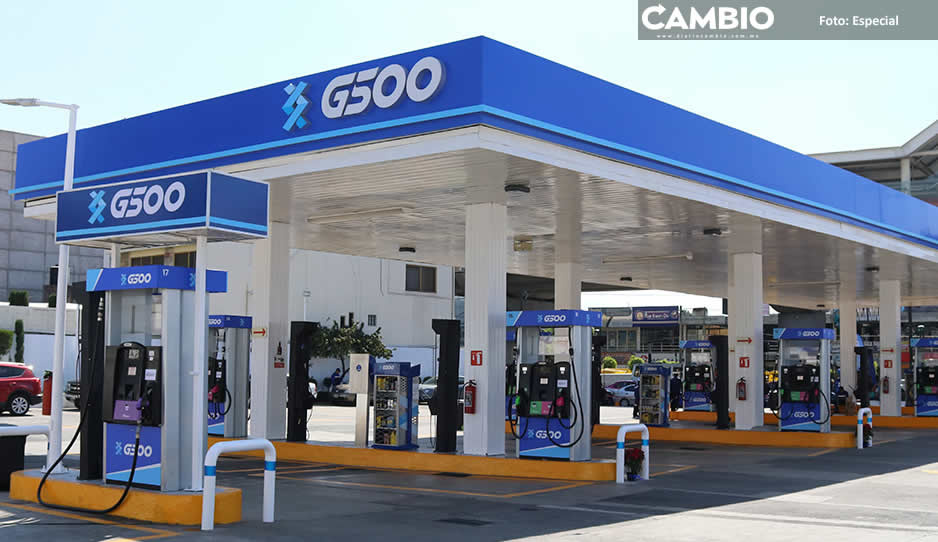 Motociclistas asaltan gasolinera en Texmelucan