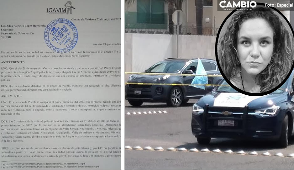Condena Igavim ejecución de Cecilia Monzón: es consecuencia del aumento de la violencia