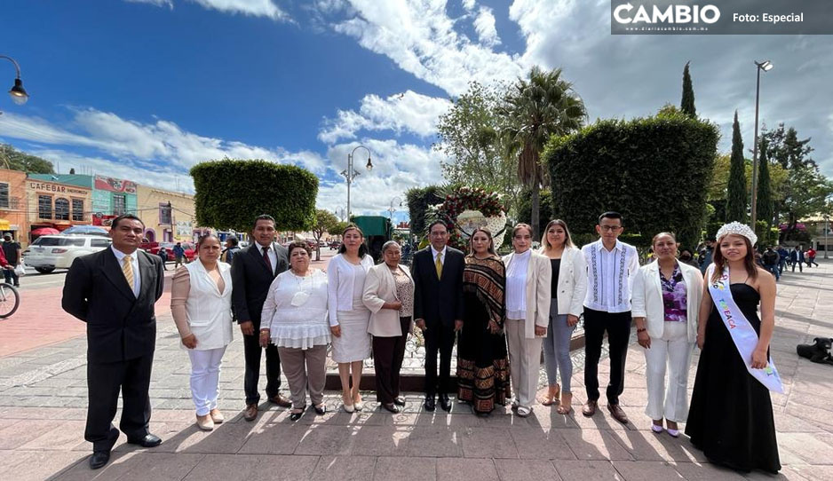 Ayuntamiento conmemora 502 aniversario de la Fundación de Tepeaca