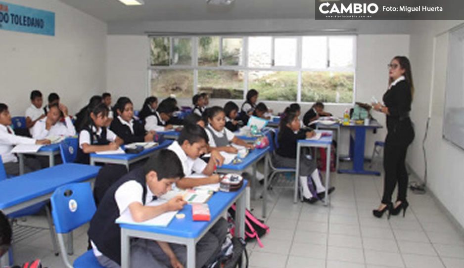 A siete días del regreso a clases presenciales, SEP confirma dos casos Covid en estudiantes poblanos