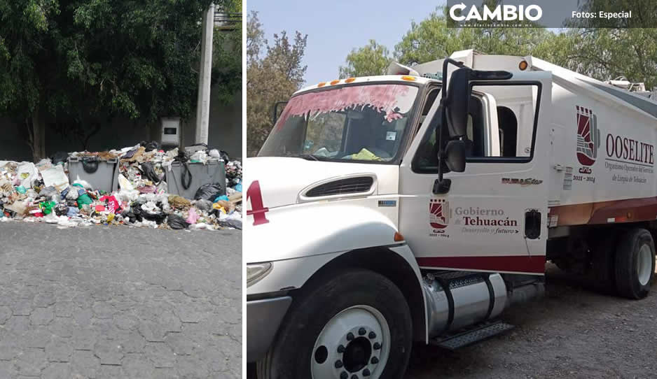 Pese al dolor de cabeza que es la basura en Tehuacan, tehuacaneros siguen sin pagar por la recolección