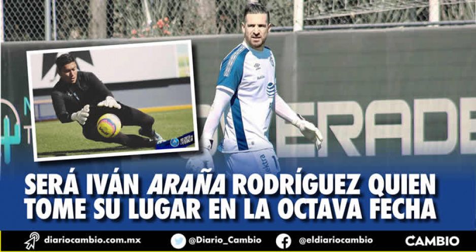 Antony Silva no estará en la portería del Club Puebla por llamado de su selección