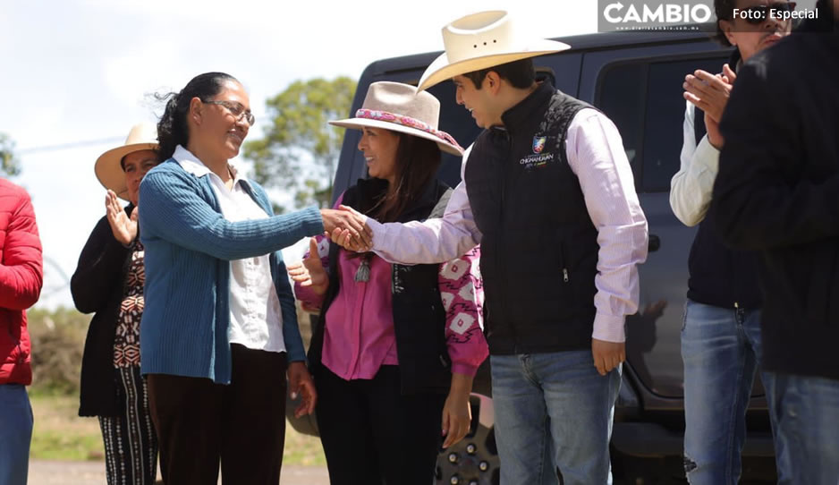 Lorenzo Rivera y DIF realizan recorrido por localidades de Chignahuapan