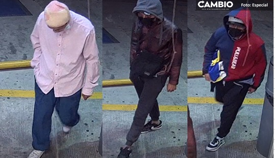 Estos tres ladrones armados atracaron el Oxxo de la Diagonal Benito Juárez (VIDEO)