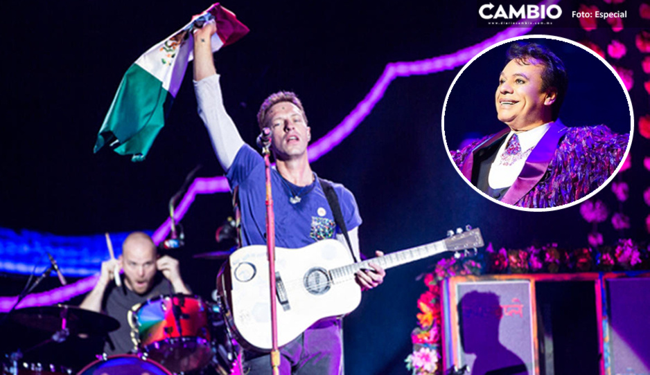 ¡Espectacular! Coldplay sorprende al Foro Sol con “Amor Eterno” de Juan Gabriel (VIDEO)