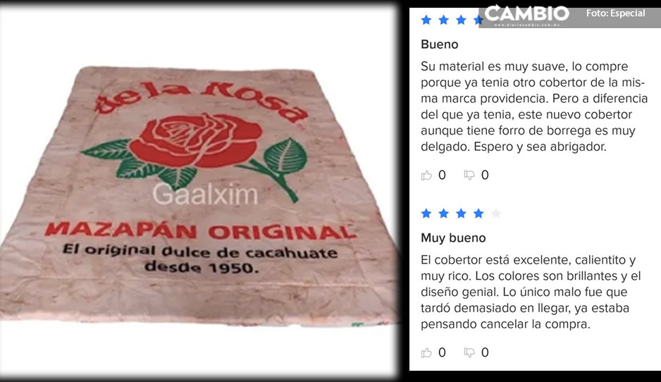 Del celofán a la cama; diseñan edredón de Mazapán de la Rosa y usuarios están fascinados (FOTO)