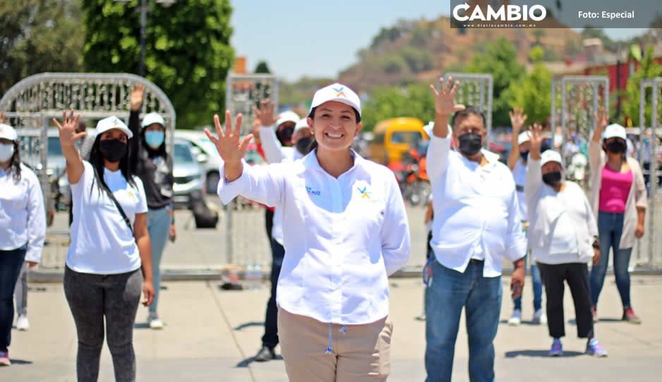 Pide  Ana Cristina Ruiz a candidatos que planilla de regidores sean originarios de San Pedro