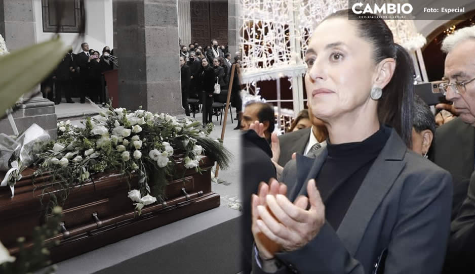 El fallecimiento de Barbosa es una gran pérdida para Puebla, yo lo quería mucho: Claudia Sheinbaum (VIDEO)