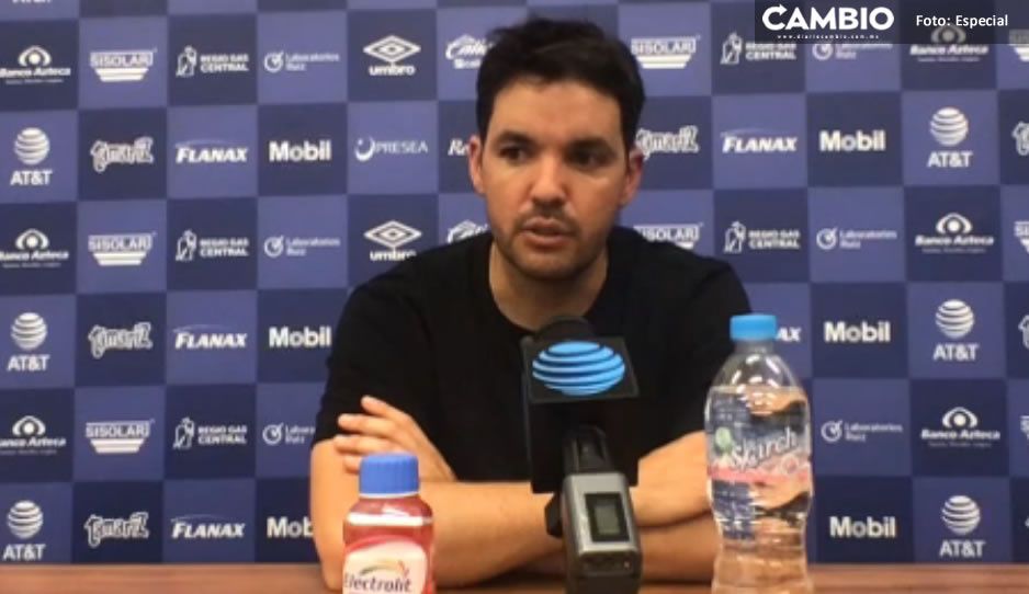 Jugaremos semifinales con ilusión y ganas de hacer algo histórico: técnico del Club Puebla (VIDEO)