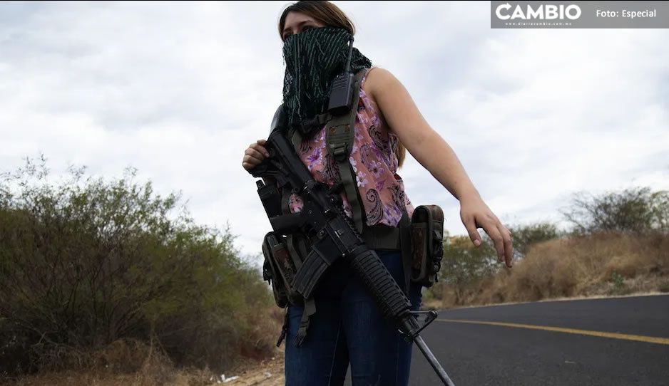 Con armas en mano, mujeres embarazadas se enfrentan al CJNG y a “El Mencho”