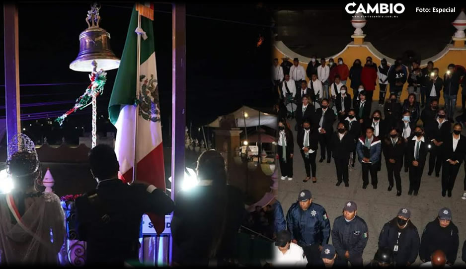 Por inseguridad, pobladores dejan solo al edil de Chiautzingo durante Grito de Independencia