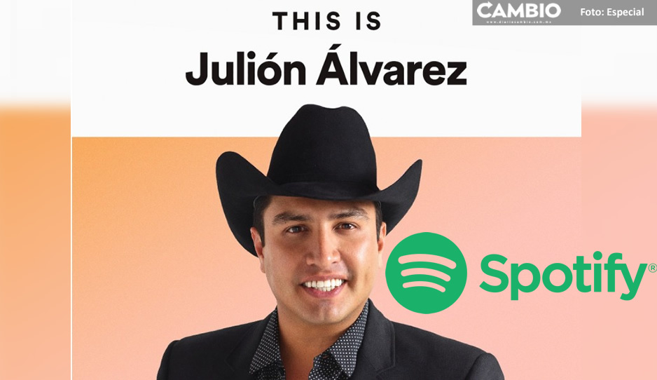 ¡Señor me haz mirado a los ojos!  Spotify regresa toda la música de Julión Álvarez a su plataforma