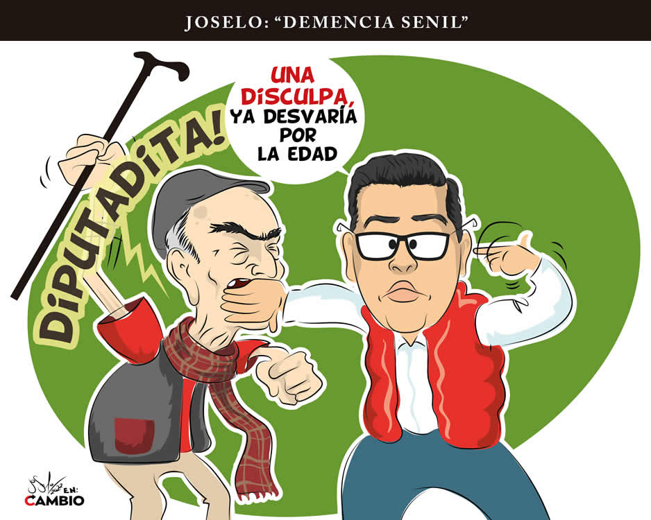 Monero Joselo: “DEMENCIA SENIL”