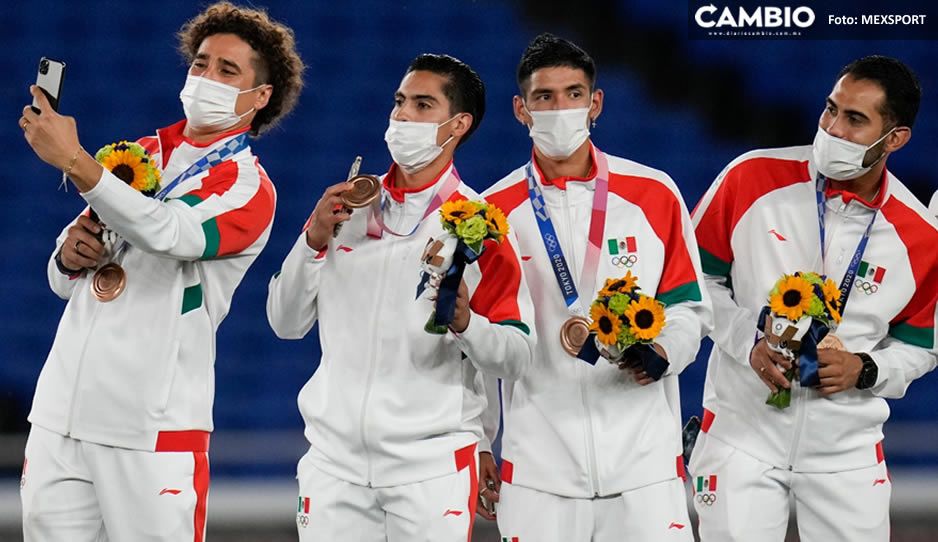 ¡Ya tienen su medalla de bronce! Así fue la emotiva ceremonia de la Selección Mexicana (FOTOS)
