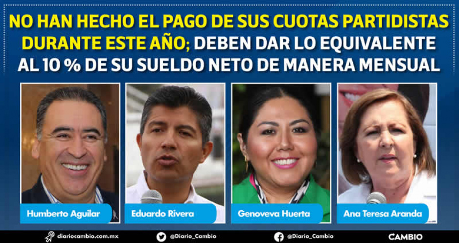 Humberto, Lalo, Genoveva y Ana Tere se apuntan para el 2024 pero no pagan cuotas