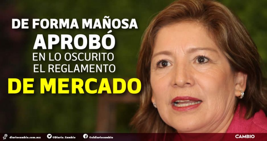 Ahora Marisol pretende falsificar firmas para concesionar el Mercado Ayocuan