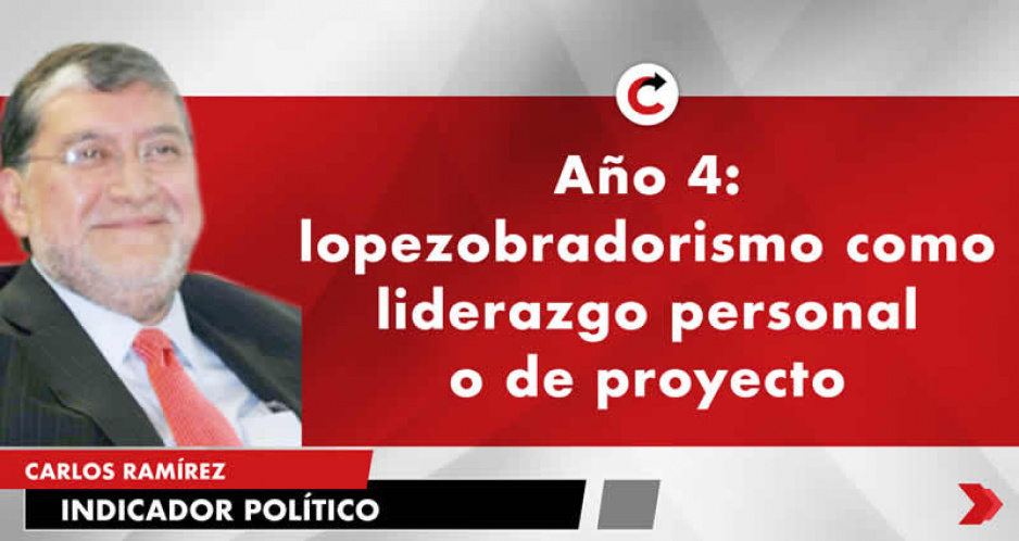 Año 4: lopezobradorismo como liderazgo personal o de proyecto