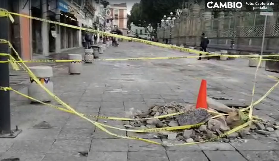 Por segunda vez, gobierno de Lalo repara la 16 de Septiembre (VIDEO)