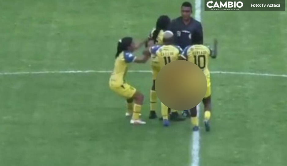 VIDEO: Mujer futbolista pone en su lugar a árbitro injusto con tremendo patadón