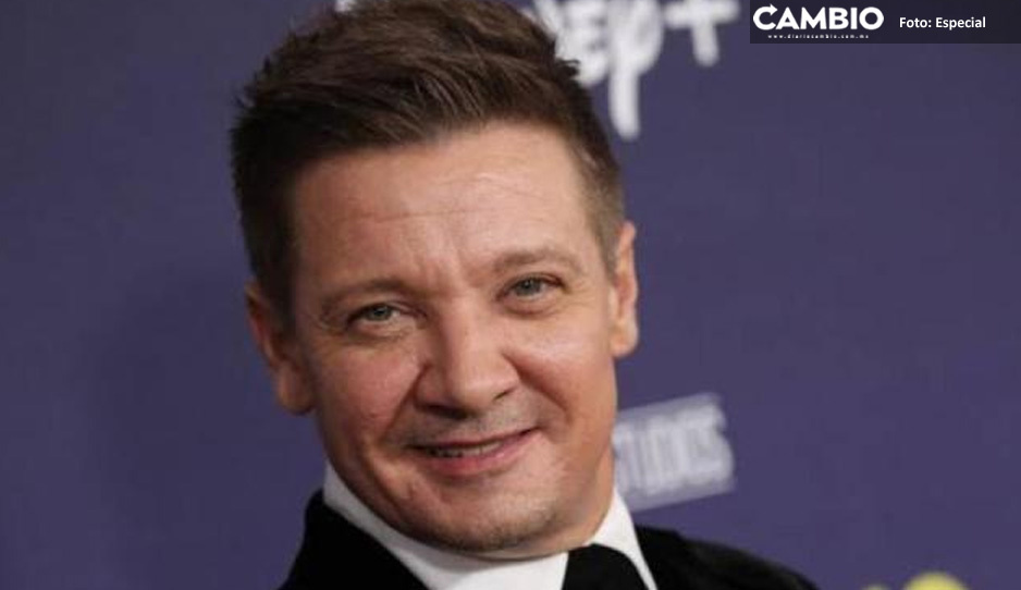 “Momento de spa”: Jeremy Renner se graba desde el hospital tras accidente