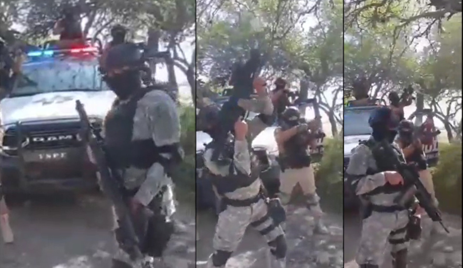 Guerra total: CSRL desafía al CJNG en patrulla de la Policía Estatal de Guanajuato (VIDEO)