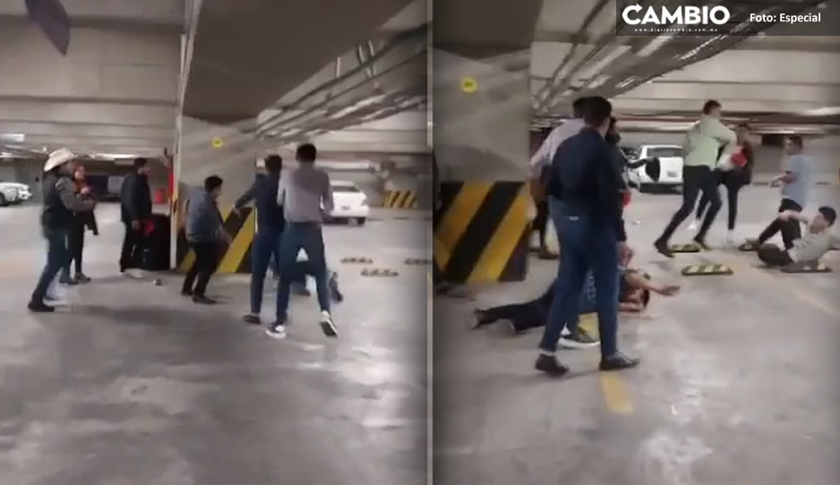 ¡Se dieron con todo! Poblanos desatan riña saliendo del concierto de Gerardo Ortiz en el Palenque (VIDEO)